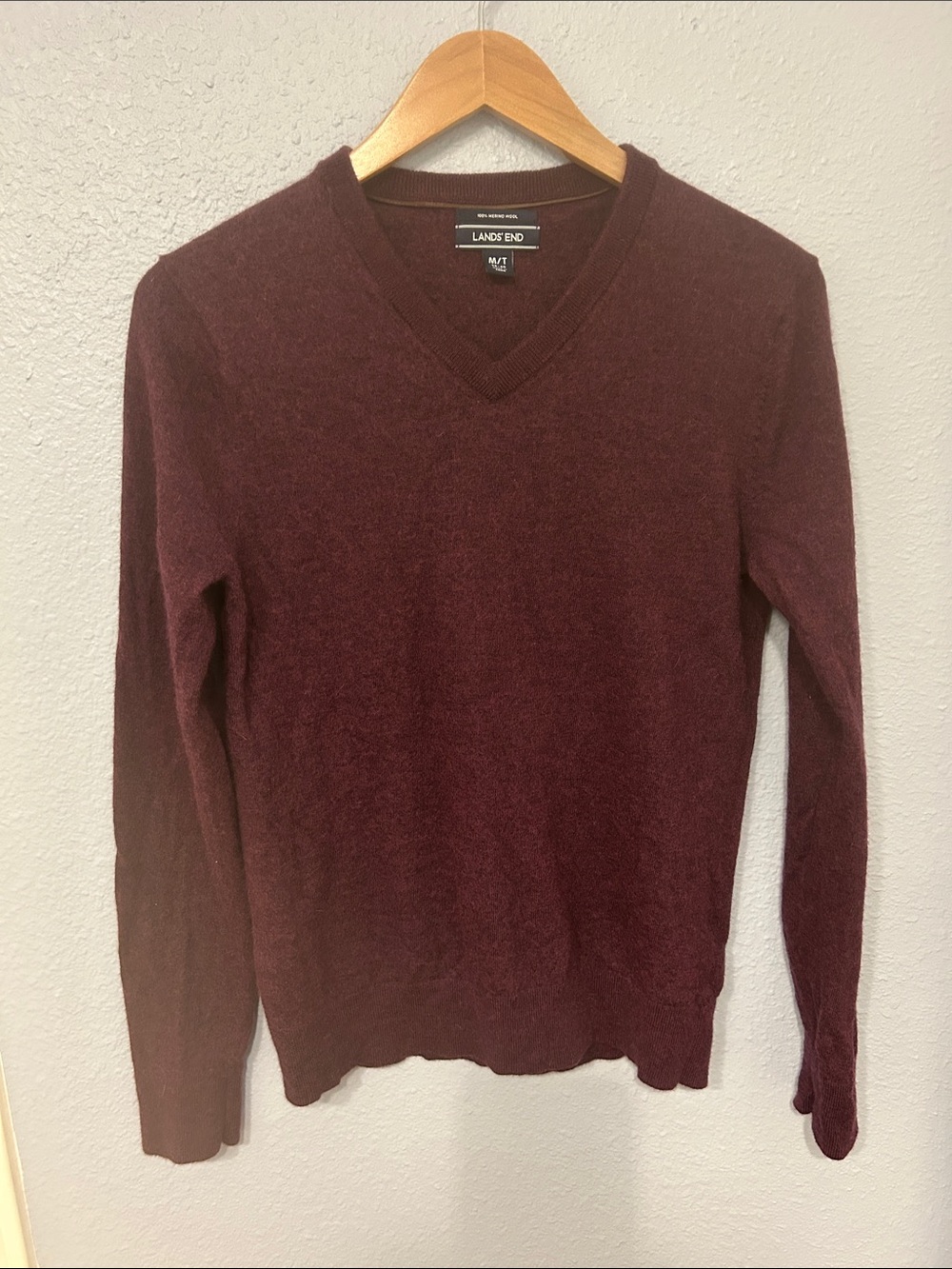Lands End Merino Wool Sweater